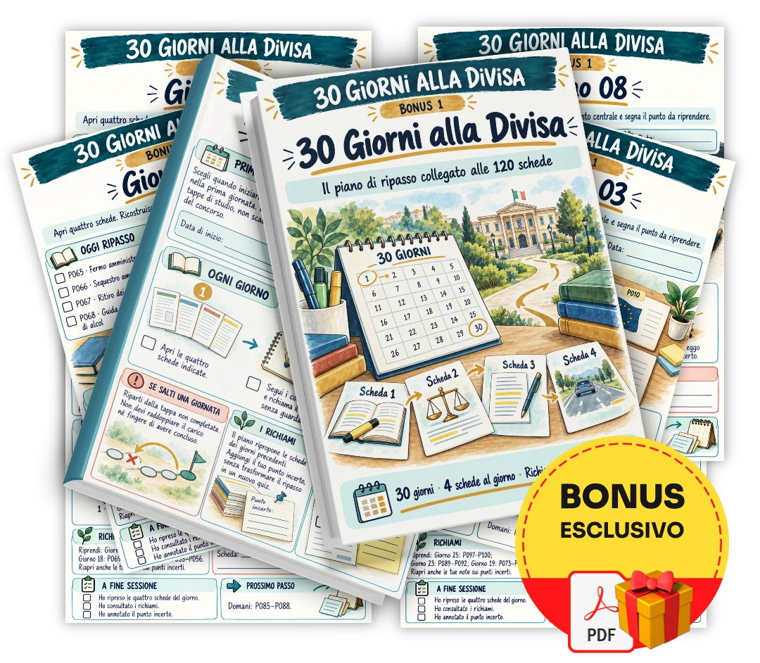 30 Giorni alla Divisa — Bonus 1